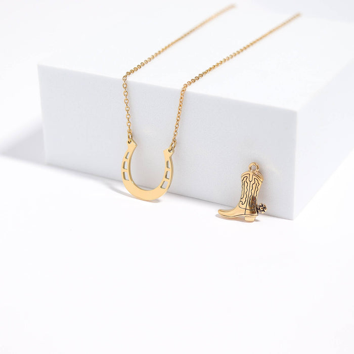 Cowboy Boot Pendant