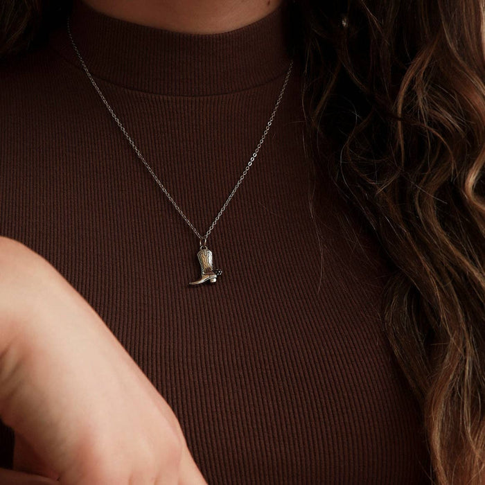Cowboy Boot Pendant