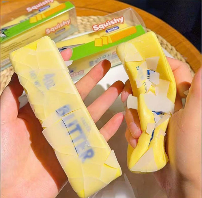 Crackle Butter Squishy