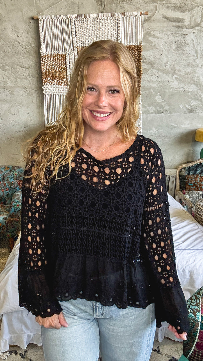 Crafted in Crochet Sweater