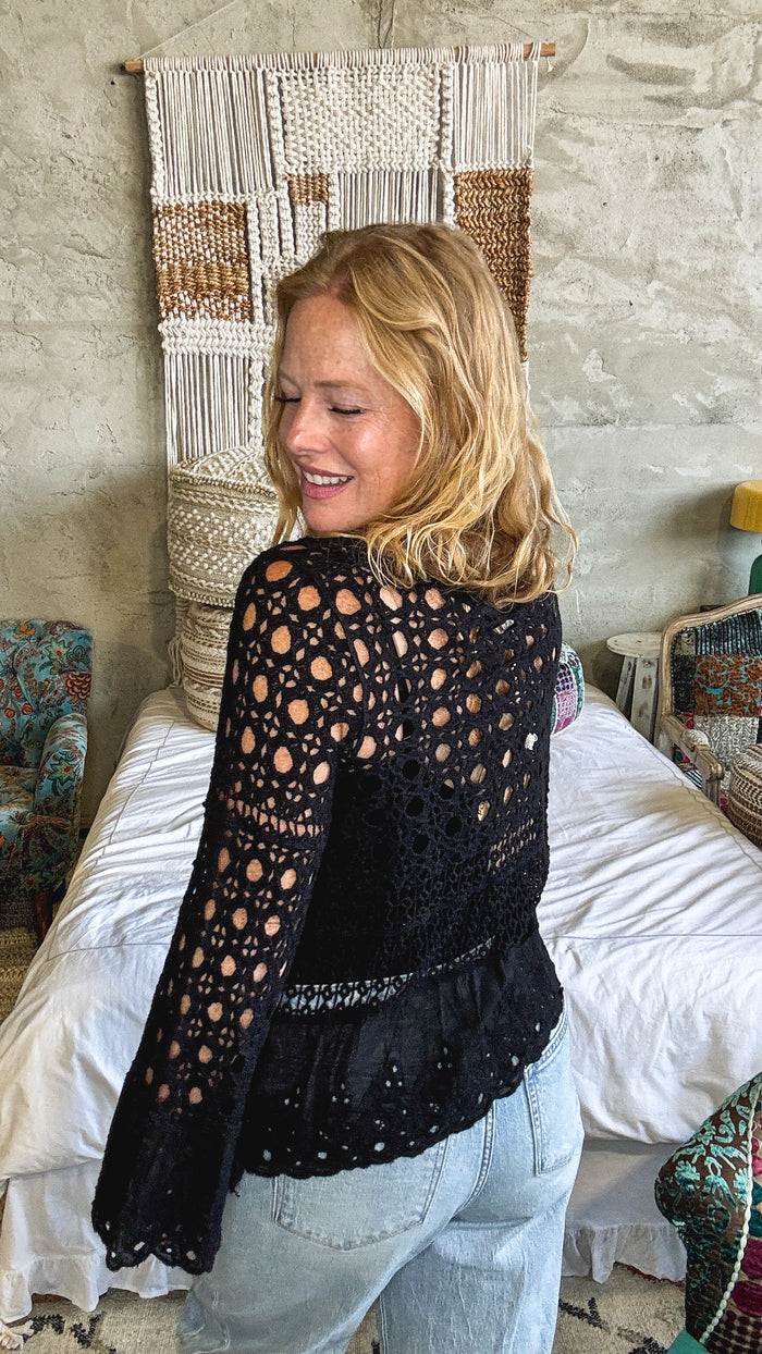 Crafted in Crochet Sweater