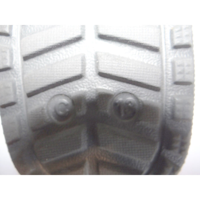 Crocs Kids Classic Lined Clog Black Faux Fur Fuzzy Slip On Shoes Kids Size 132