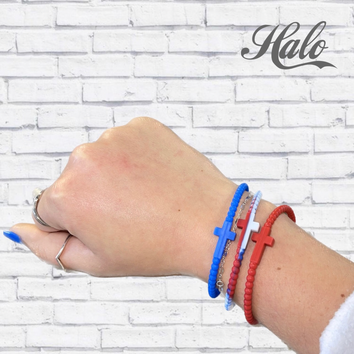 Cross Silicone Bracelets {Ryan & Rose Jesus Bracelets}