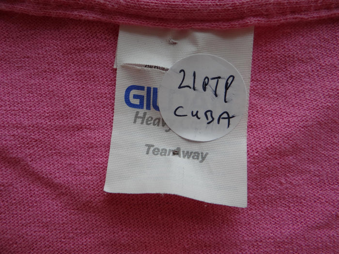 Cuba Graphic Pink T Shirt3