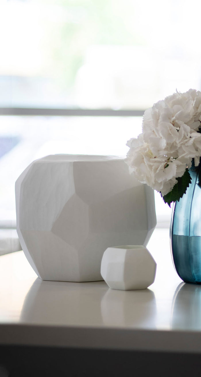CUBISTIC TEALIGHT OPAL