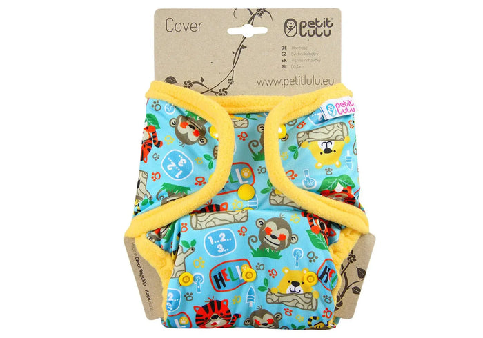 Culotte One size Petit Lulu à Pressions-Jungle1