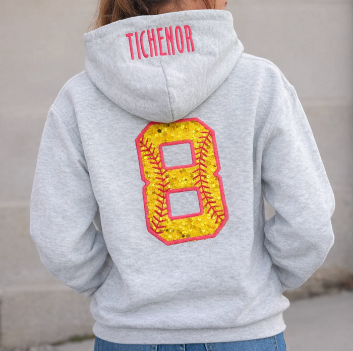Custom Embroidered Sports Hoodie