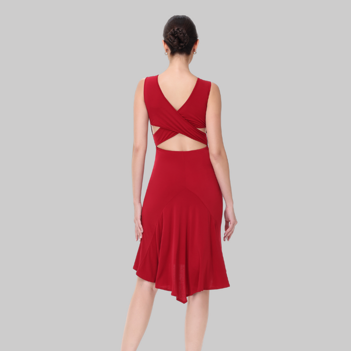 Customisable-Women's Sleeveless Dance Wear Dance Dress Performance Wear