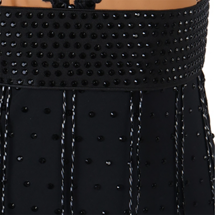 Customisable-Women's Sleeveless Performance Latin Dance Dress Dance Wear