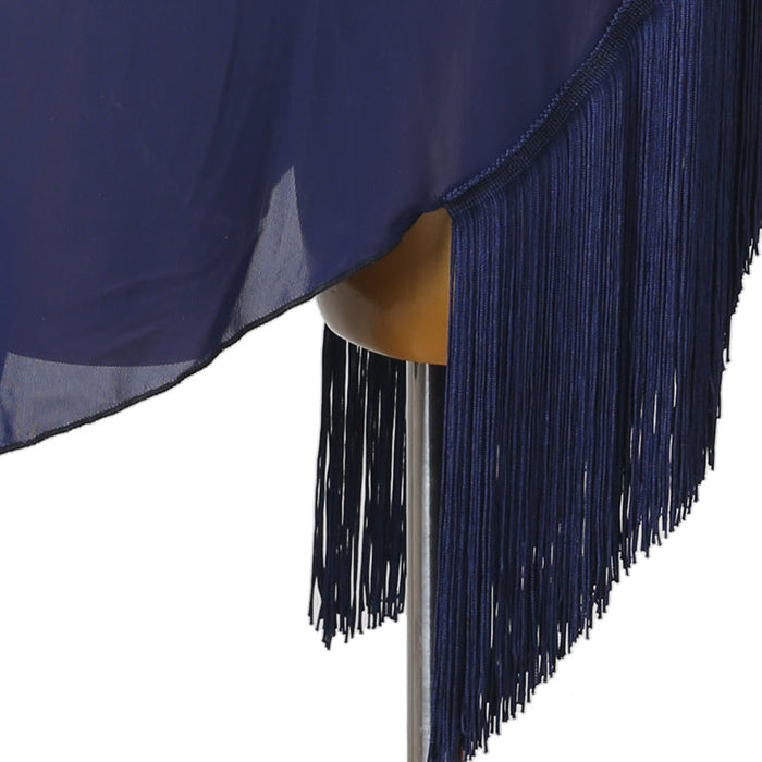 Customisable-Women's Tassel DanceWear Dance Dress Performance Wear