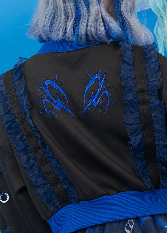 ACDC Rag Cyber Octopus Cropped Jacket — detail shot 2