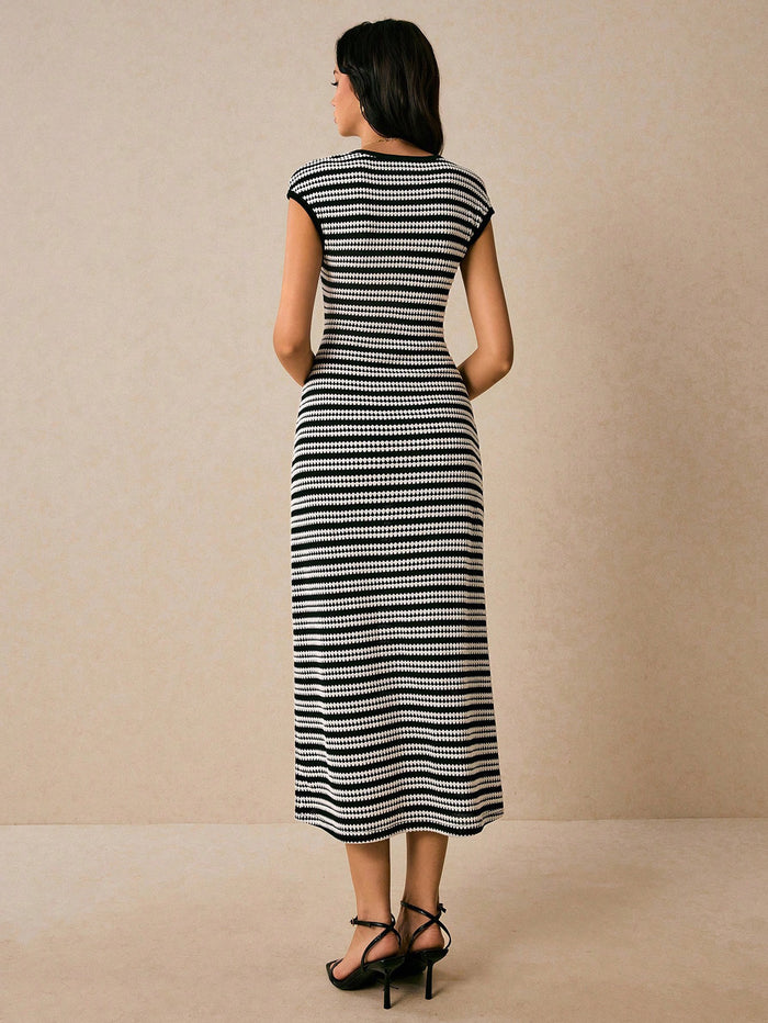 Dahlia Midi Dress - Black