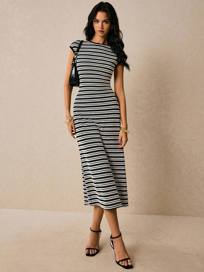 Dahlia Midi Dress - Black