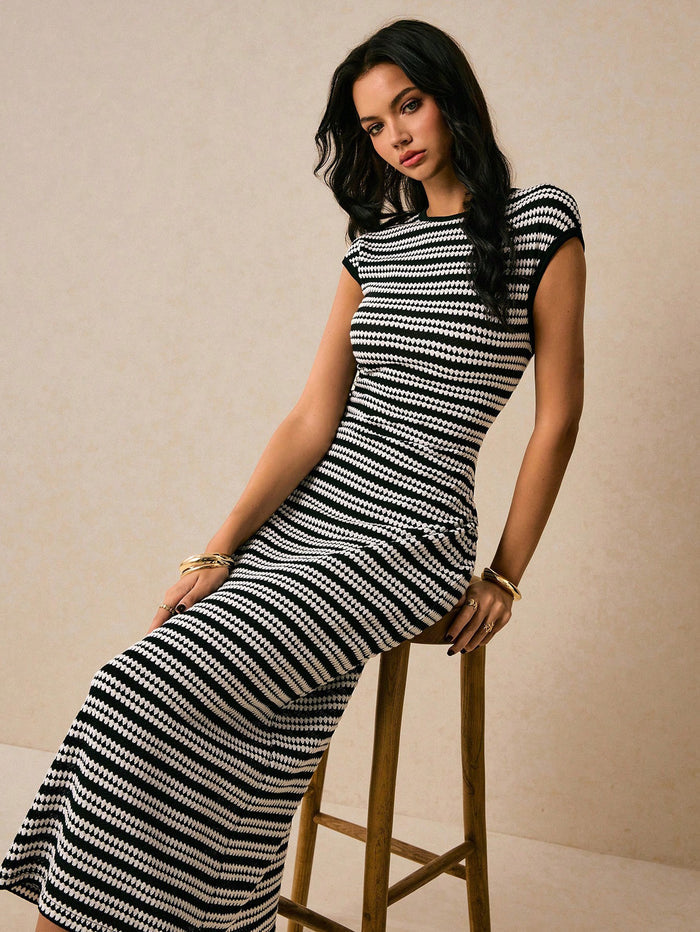 Dahlia Midi Dress - Black