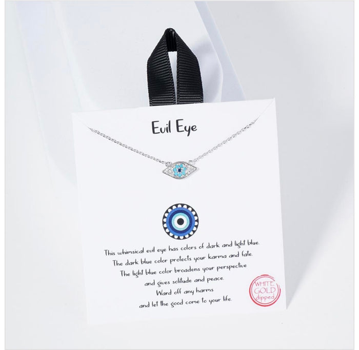 Dainty Evil Eye Necklace
