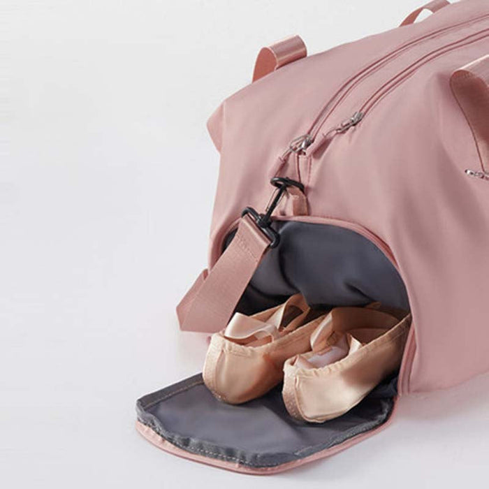 Dance Bag Handheld Wet And Dry Separation Large Capacity Dance Practice Clothes Storage Bag