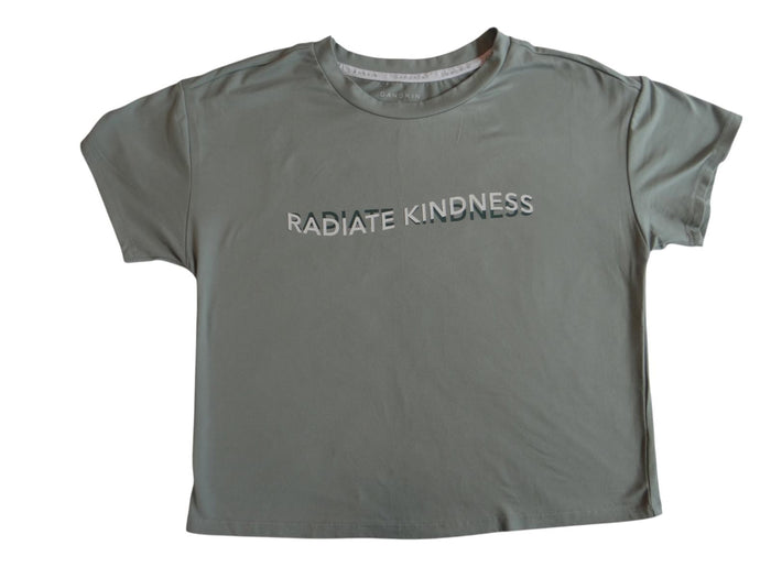 Danskin Radiate Kindness Crop T Shirt   Size M0
