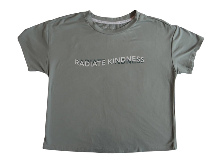 Danskin Radiate Kindness Crop T Shirt   Size M1