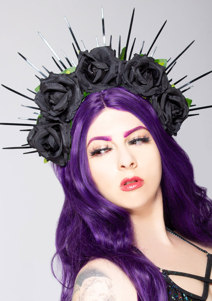 LASR Dark Royalty Rose Crown — product view