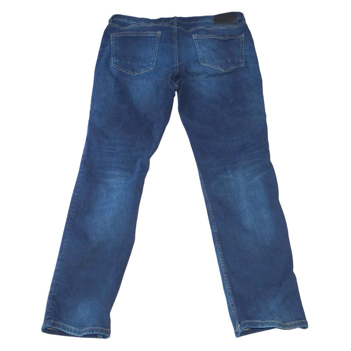 DCC JEANS Women Slim Fit Dark Wash Distressed Denim Jeans4