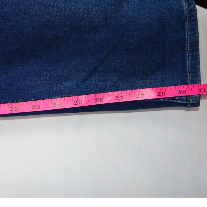 DCC JEANS Women Slim Fit Dark Wash Distressed Denim Jeans6