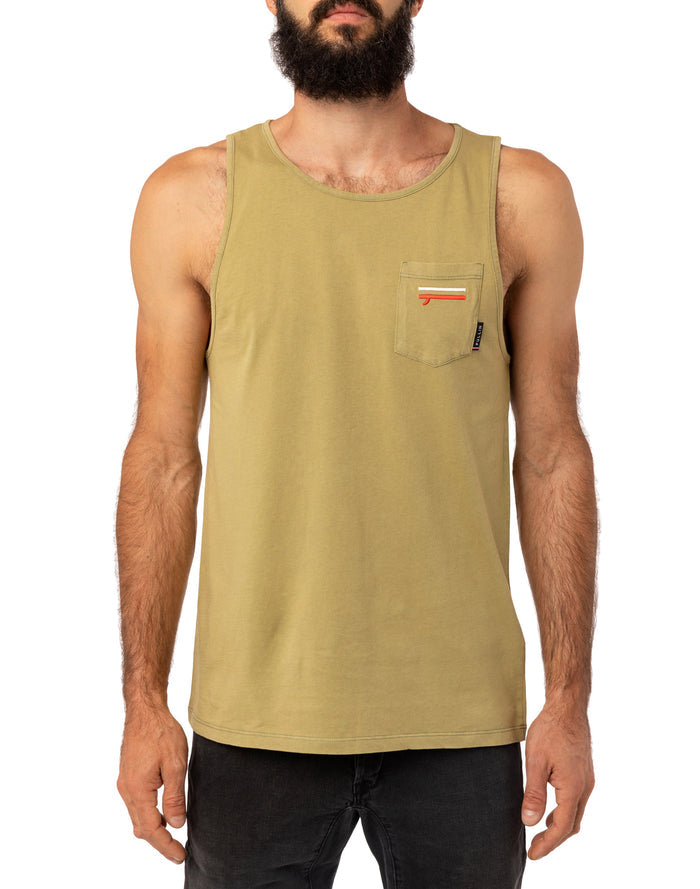 débardeur homme herb PULLIN en coton