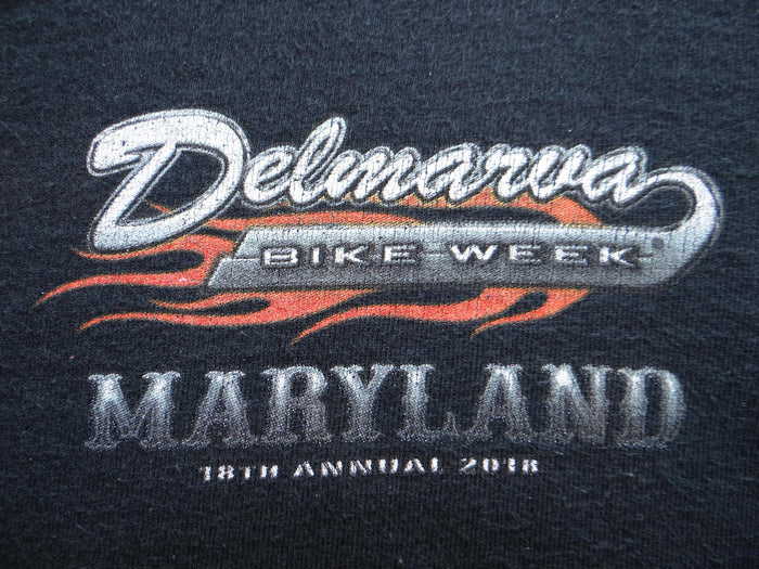 Delmarva Bike Week Maryland Men's Long Sleeve T Shirt2