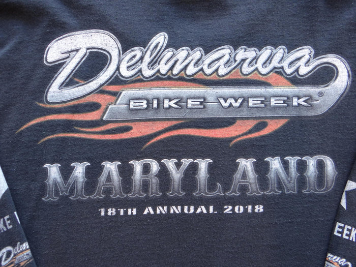 Delmarva Bike Week Maryland Men's Long Sleeve T Shirt6