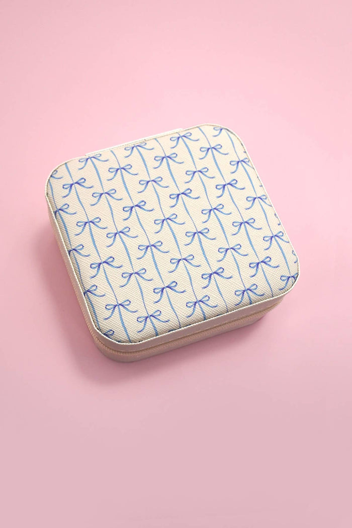 DESIGNED JEWELRY ORGANIZER TRAVEL BOX CASE