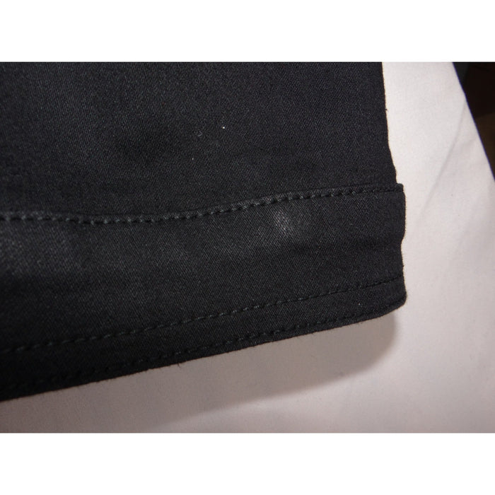DG2 Diane Gilman Black Denim Trucker Jacket Plus Size 3X Solid Twill Outerwear4