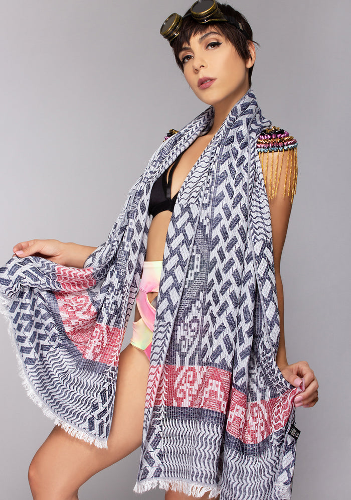 LASR Divine Dreamweaver Scarf — front view