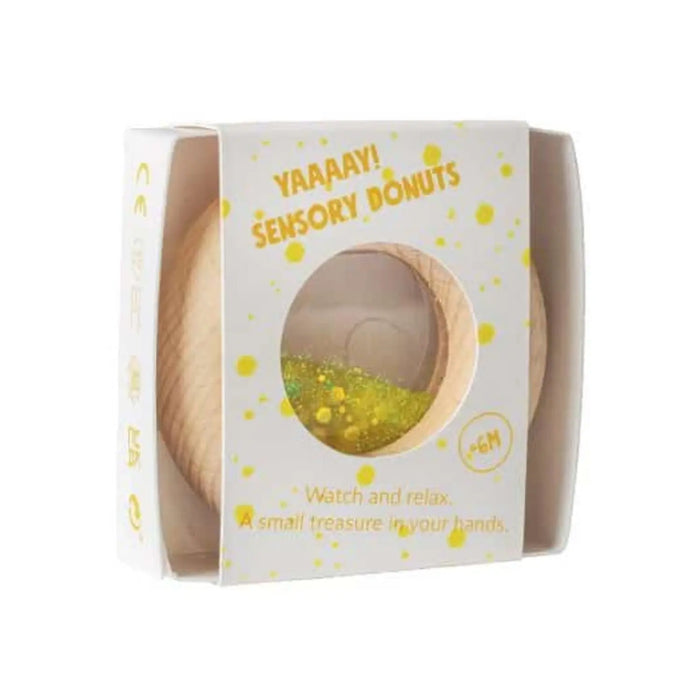 Donut sensoriel Petit Boum - Calm Jaune