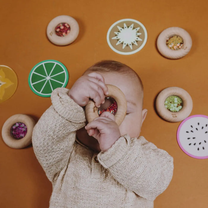 Donut sensoriel Petit Boum - Fraises - Lilinappy
