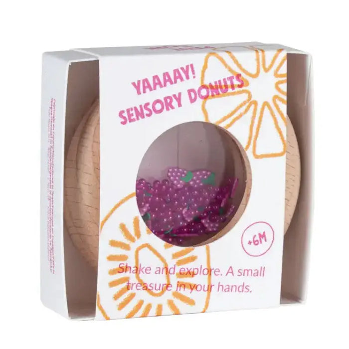Donut sensoriel Petit Boum - Raisins - Lilinappy