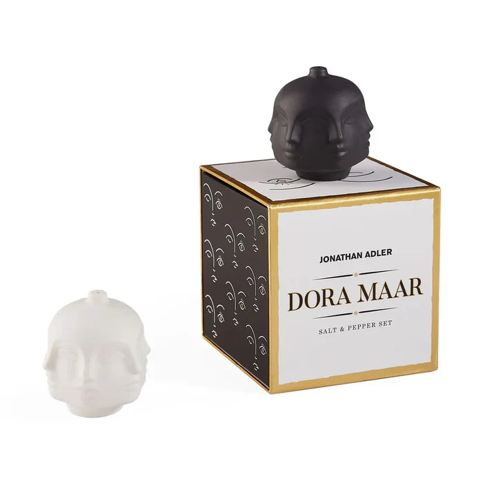 DORA MAAR SALT & PEPPER - BLACK/WHITE