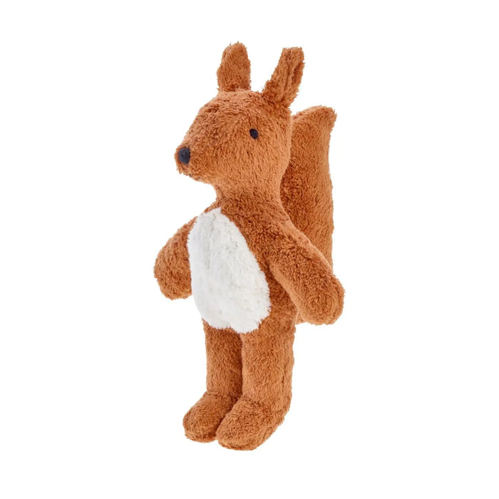 Doudou bébé écureuil en coton bio & laine Senger Naturwelt