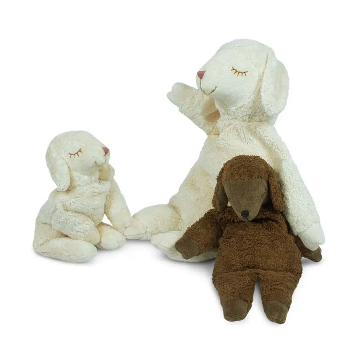 Doudou bouillotte Agneau Senger Naturwelt - petit modèle - Lilinappy