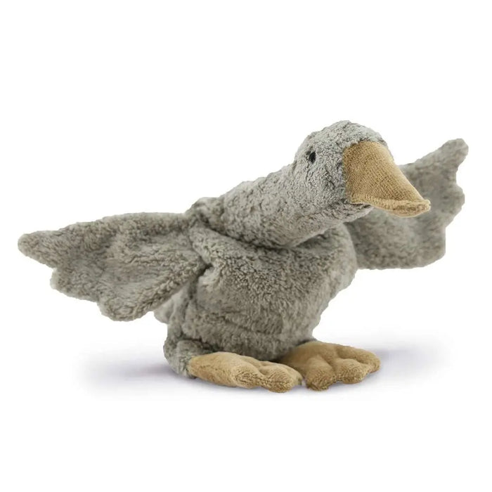 Doudou bouillotte Oie Senger Naturawelt - Gris - Lilinappy