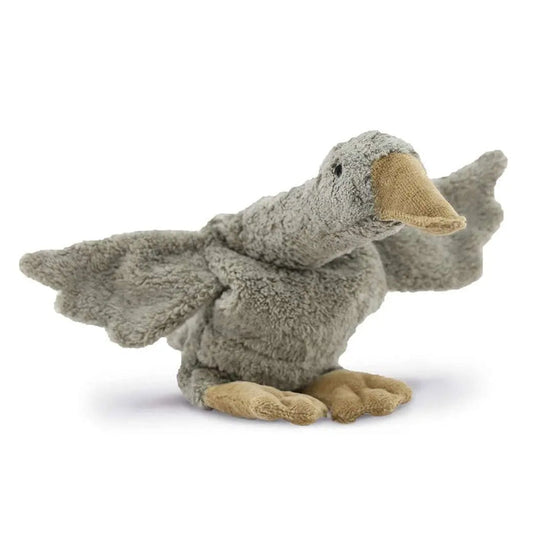 Doudou bouillotte Oie Senger Naturawelt - Gris - Lilinappy