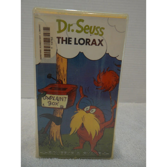 Dr. Seuss The Lorax VHS 1989 Playhouse Video Vintage Animated Movie Hi Fi0