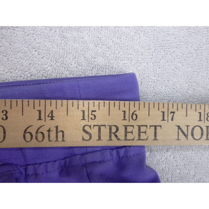 Dr. Woof Purple Jogger Scrub Pants Mens Large Medical Nursing Cargo Stretch 34176