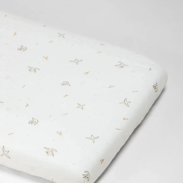 Drap-housse berceau en coton bio  Kadolis - L’Envolée