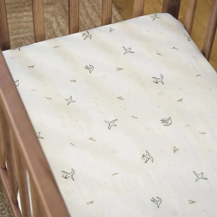 Drap-housse berceau en coton bio  Kadolis - L’Envolée