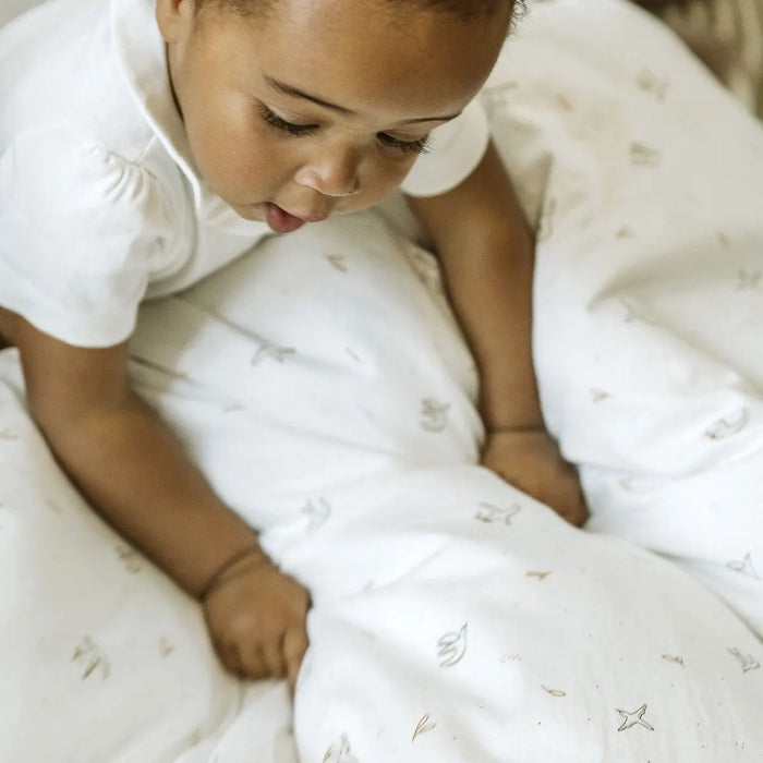 Drap-housse pour lit bébé en coton bio  Kadolis - L’Envolée