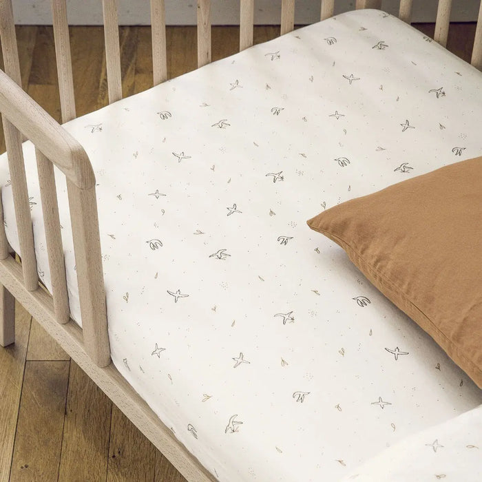 Drap-housse pour lit bébé en coton bio  Kadolis - L’Envolée