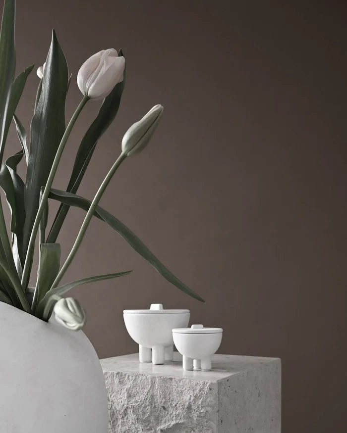 DUCK JAR, MINI - BONE WHITE