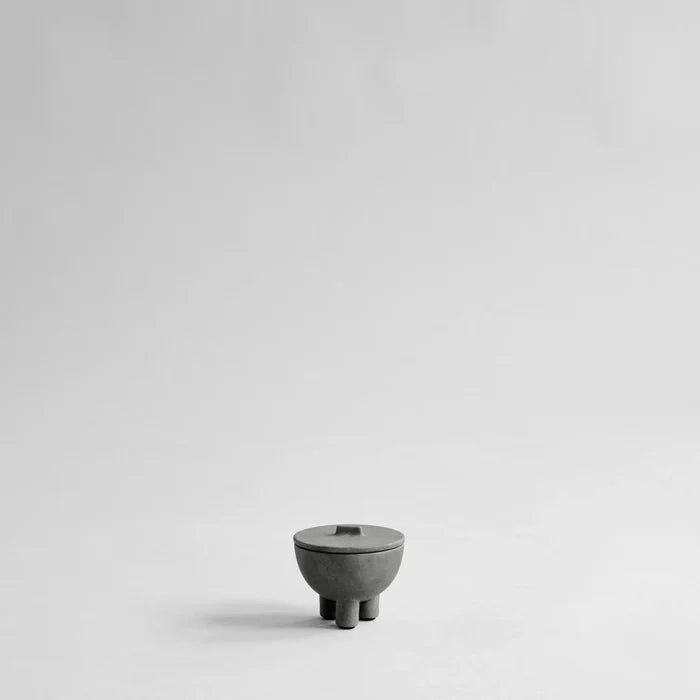 DUCK JAR, MINI - DARK GREY