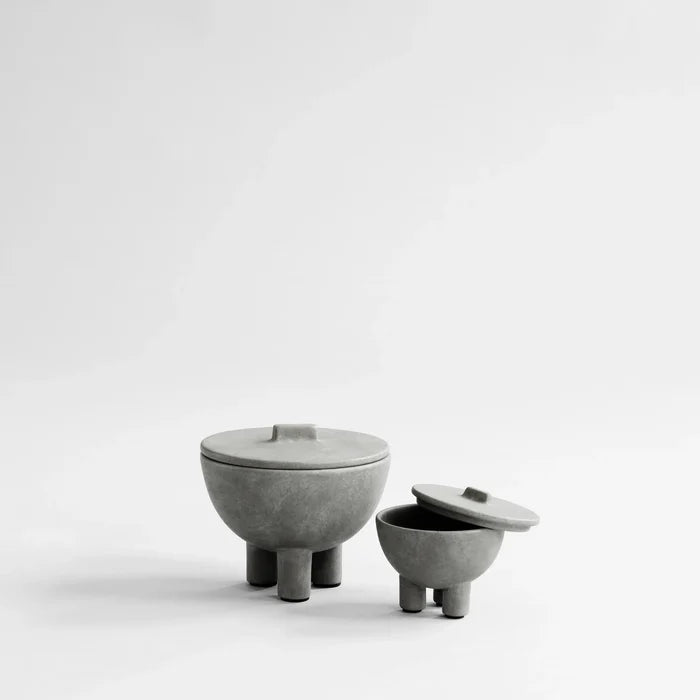 DUCK JAR, MINI - DARK GREY