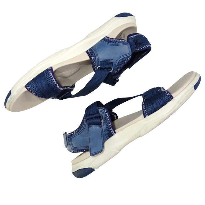 Earth Origins Vivvy Mens Navy Blue Sport Sandals Adjustable Straps Size 110