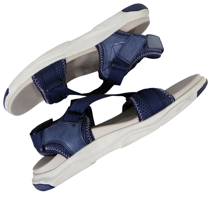 Earth Origins Vivvy Mens Navy Blue Sport Sandals Adjustable Straps Size 111